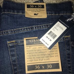 NWT Men’s Vineyard Vines Jeans 36 x 30